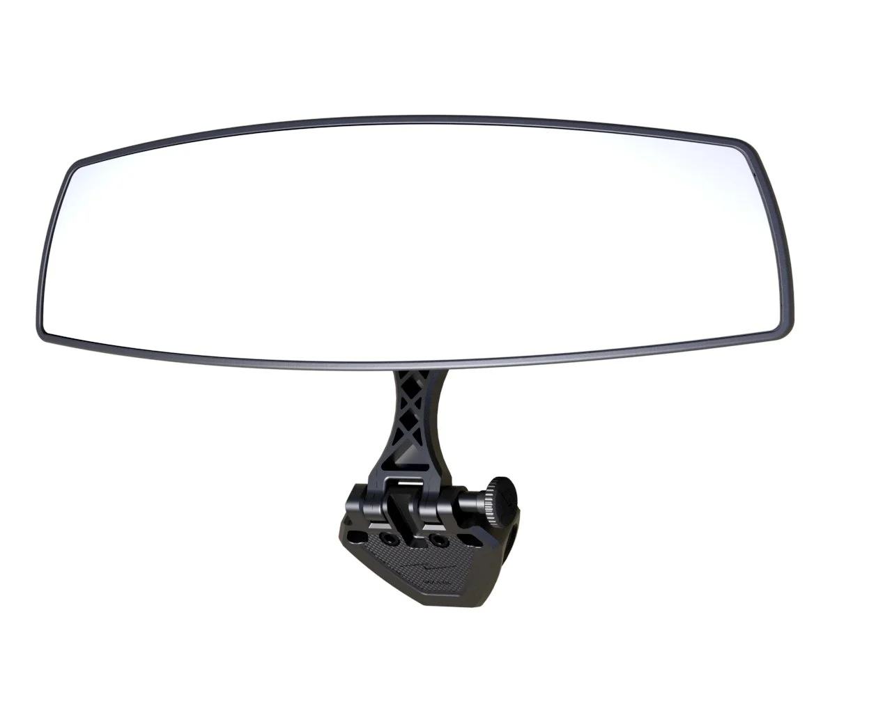 PTM Watersports Mirror/Bracket Kit w/VR-140 PRO Mirror & CFR-200 (Black)