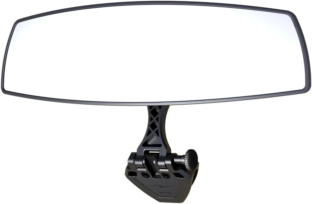 PTM Watersports Mirror/Bracket Kit w/VR-140 PRO Mirror & CFR-200 (Black)
