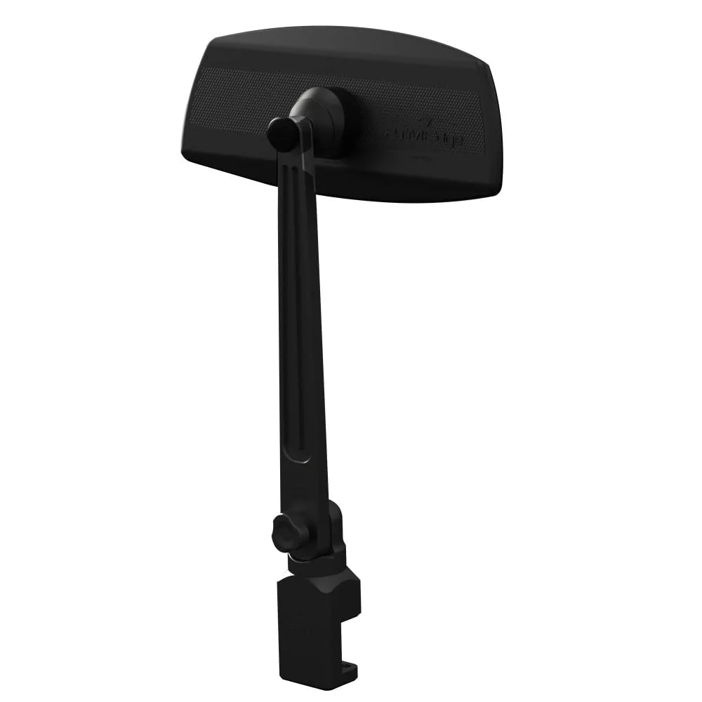 PTM Watersports P13157-200TEBBK Rail Mount Pontoon Mirror System Pro - Midnight Black