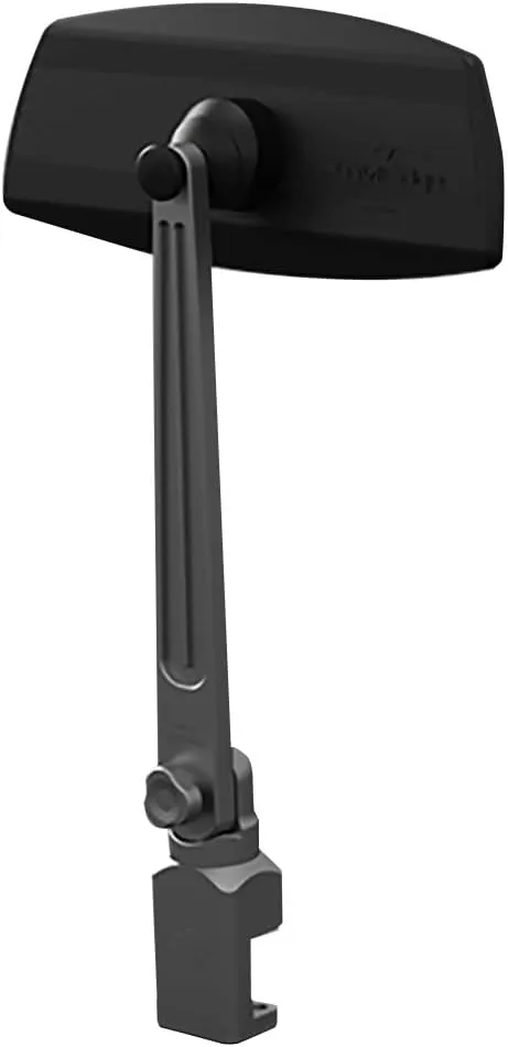 PTM Watersports Pontoon Mirror/Bracket Kit w/VR-100 Pro & PCX-200 (Titanium Grey)