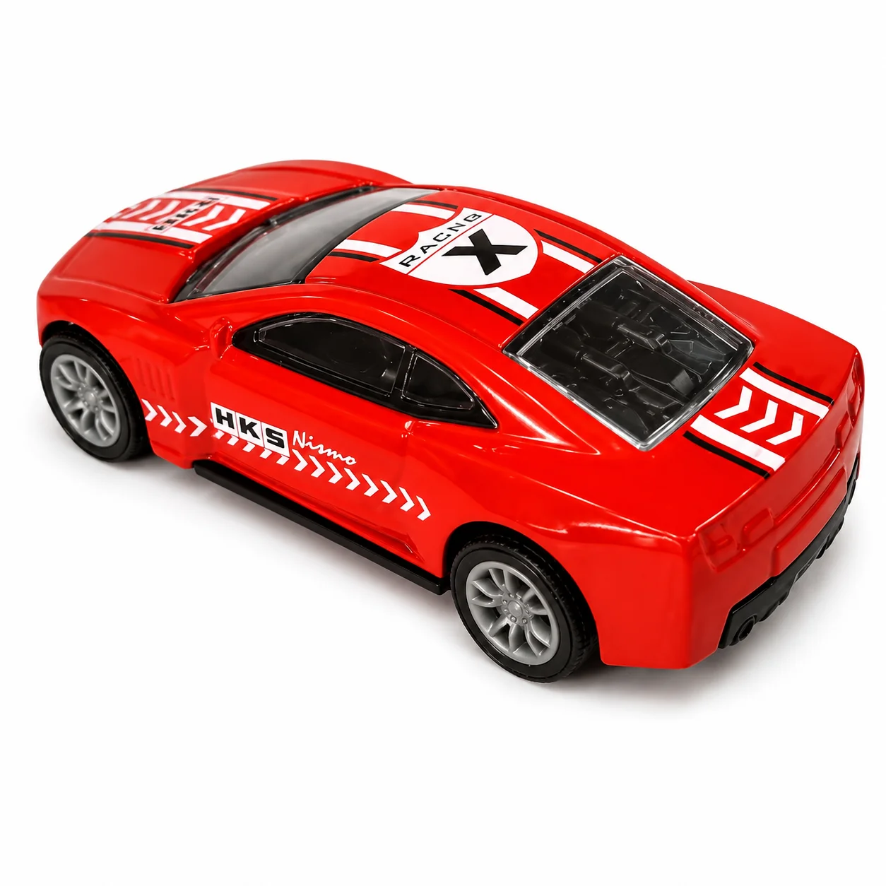 Die cast Metal Pull Back Sports Toy Car - Red
