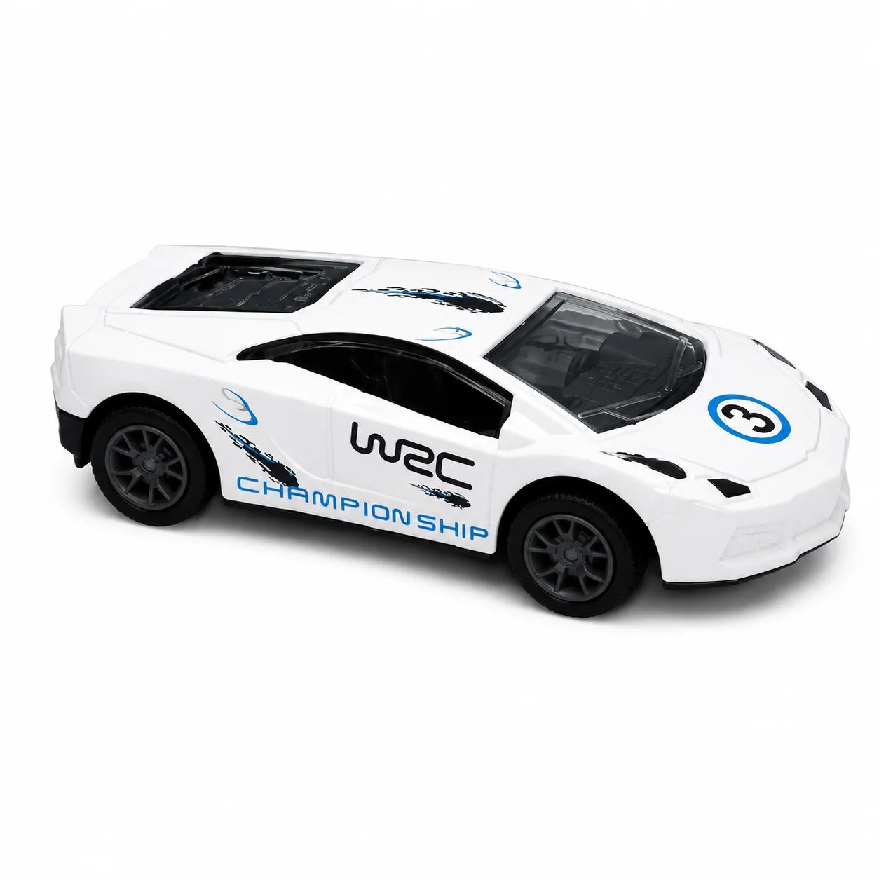 Die cast Metal Pull Back Sports Toy Car - White