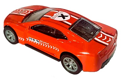 Die cast Metal Pull Back Sports Toy Car - Red