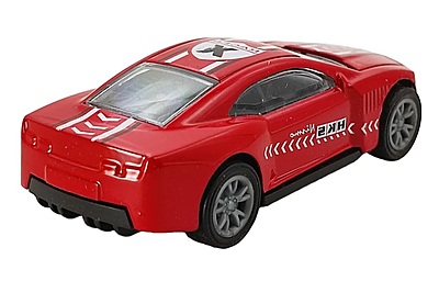Die cast Metal Pull Back Sports Toy Car - Red