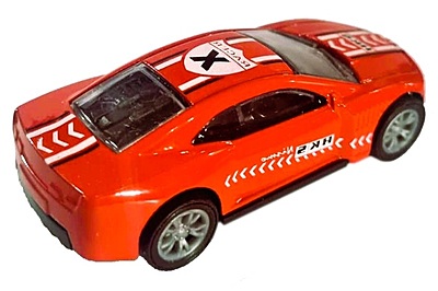 Die cast Metal Pull Back Sports Toy Car - Red