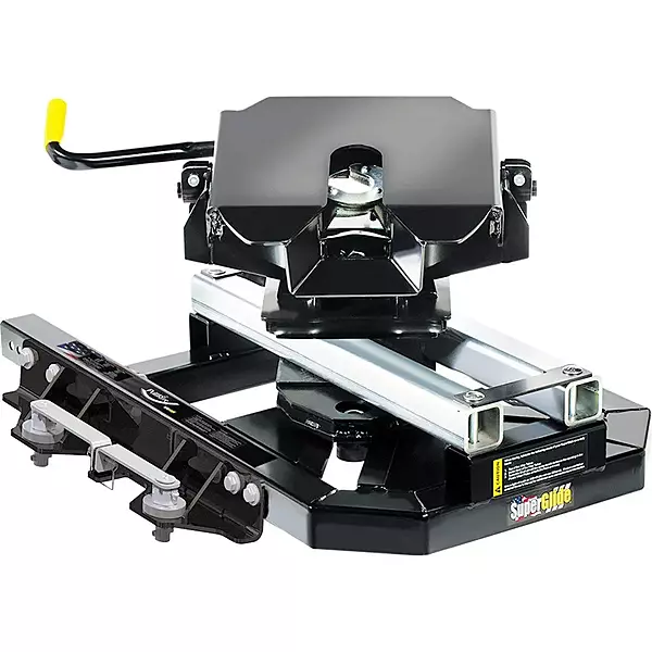 PullRite 2714 OE Puck Series 16K SuperGlide Hitch for Ford, Black, Standard