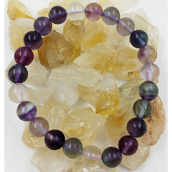 Pulsera de Fluorita Arcoiris