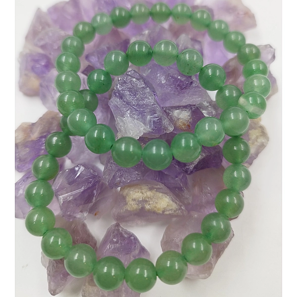 Pulsera de Venturina Verde