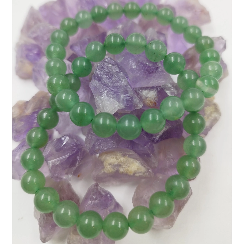 Pulsera de Venturina Verde
