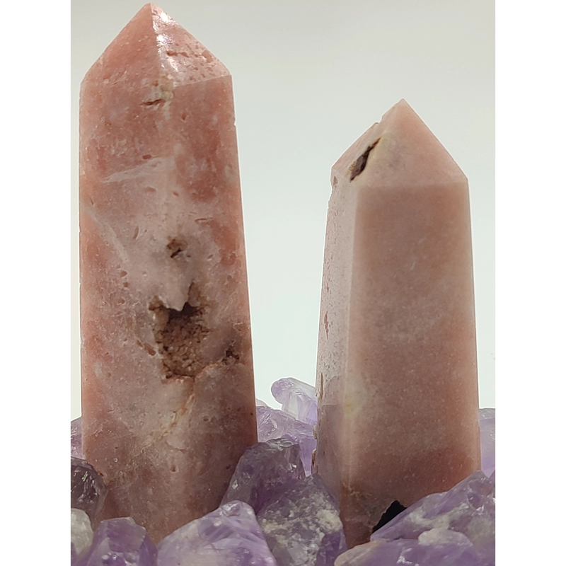 Punta Obelisco Amatista Rosa