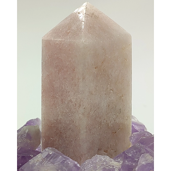 Punta Obelisco Amatista Rosa