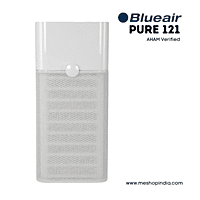 A person easily washing the fabric pre-filter of the Blueair Blue Pure 121 air purifier. A person easily washing the fabric pre-filter of the Blueair Blue Pure 121 air purifier.