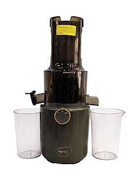 Pigeon Pure 250 W Juicer  (Pure Slow Juicer | 2 Jars | Black, Grey)