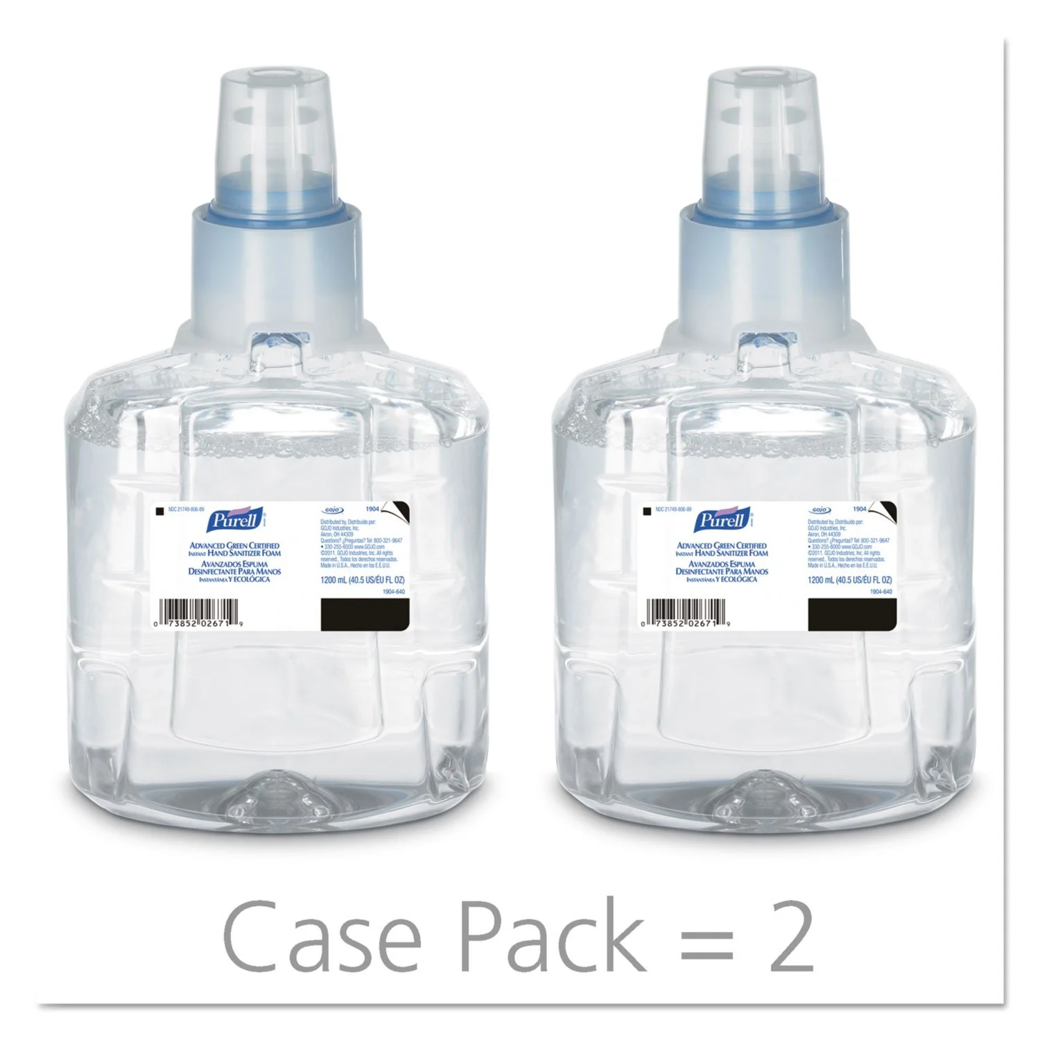 PURELL Advanced Hand Sanitizer Foam Refill, 1200 mL