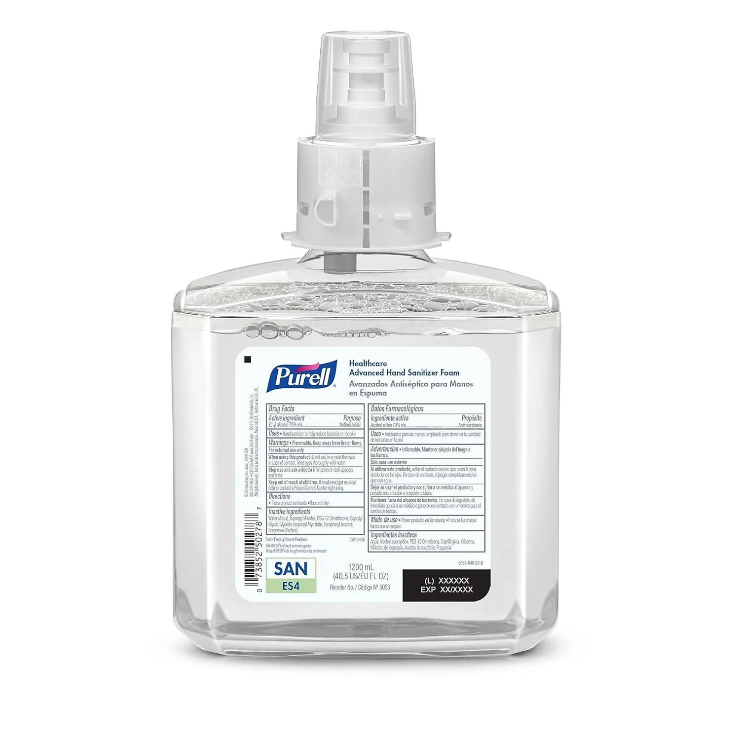 PURELL Advanced Hand Sanitizer Foam Refill, 1200 mL