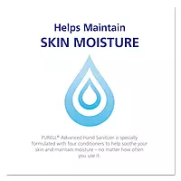 PURELL Advanced Instant Hand Sanitizer, 12 oz Pump Bottle