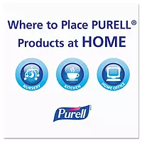 PURELL Advanced Instant Hand Sanitizer, 12 oz Pump Bottle