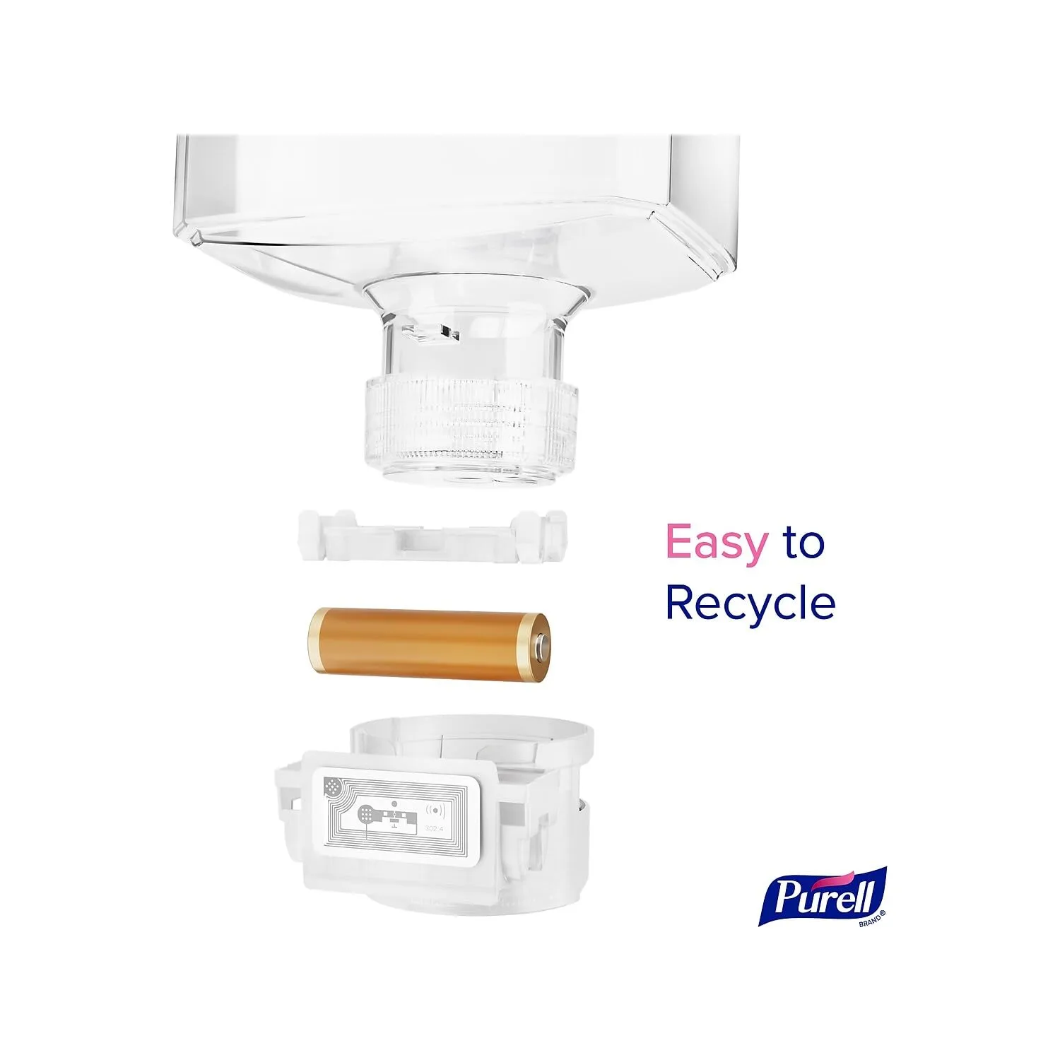 PURELL ES10 Touchless Automatic Hand Sanitizer Dispenser, Graphite