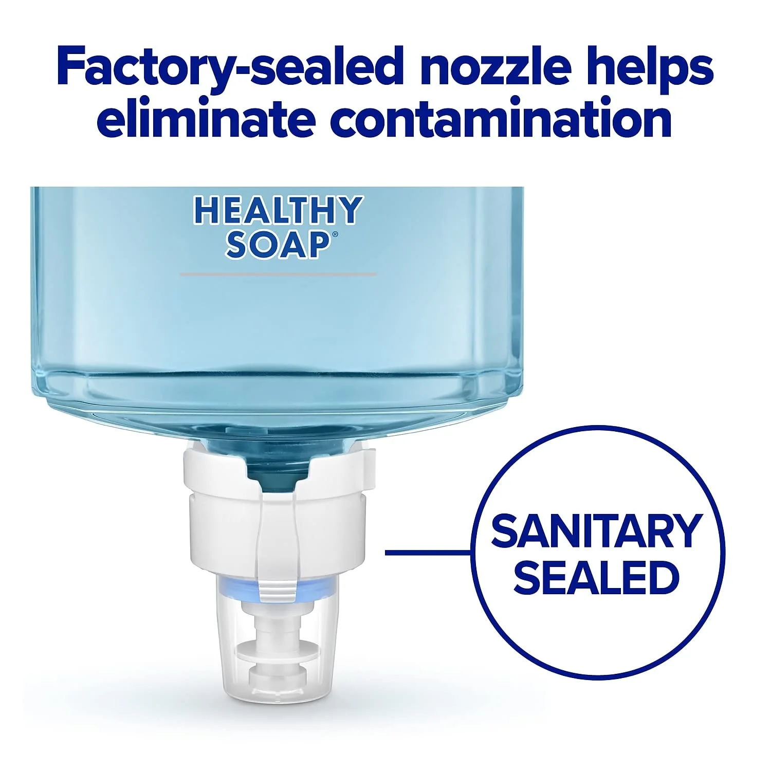 PURELL Brand HEALTHY SOAP Gentle and Free Foam, Fragrance Free, 1200 mL Refill for PURELL ES8 Automatic Soap Dispenser (Pack