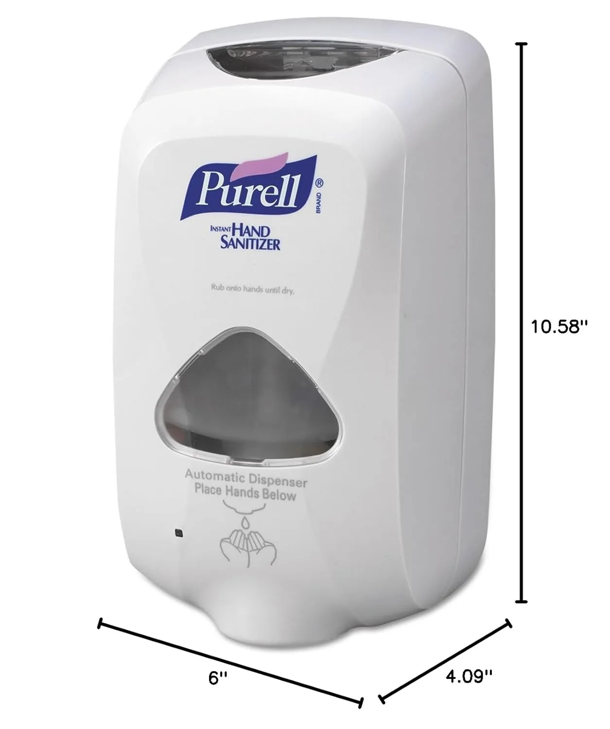 Purell TFX Touch-Free Foam Hand Sanitizer Dispenser, White, for PURELL TFX 1200 mL Foam Hand Sanitizer Refills (Pack of 1)