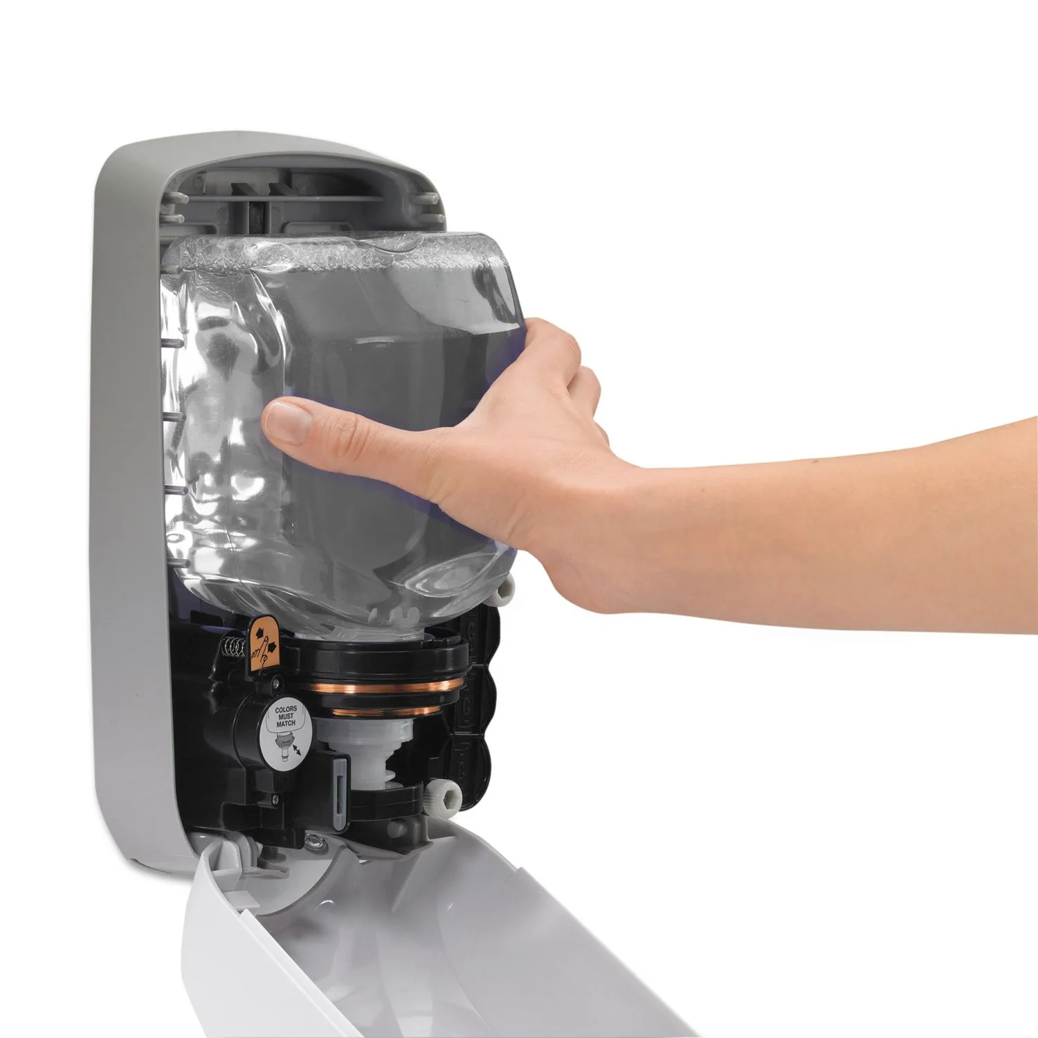 Purell TFX Touch-Free Foam Hand Sanitizer Dispenser, White, for PURELL TFX 1200 mL Foam Hand Sanitizer Refills (Pack of 1)