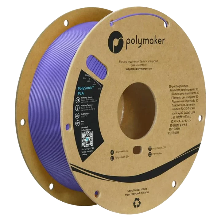    PolySonic™ PLA (1.75mm, 1000g) Purple