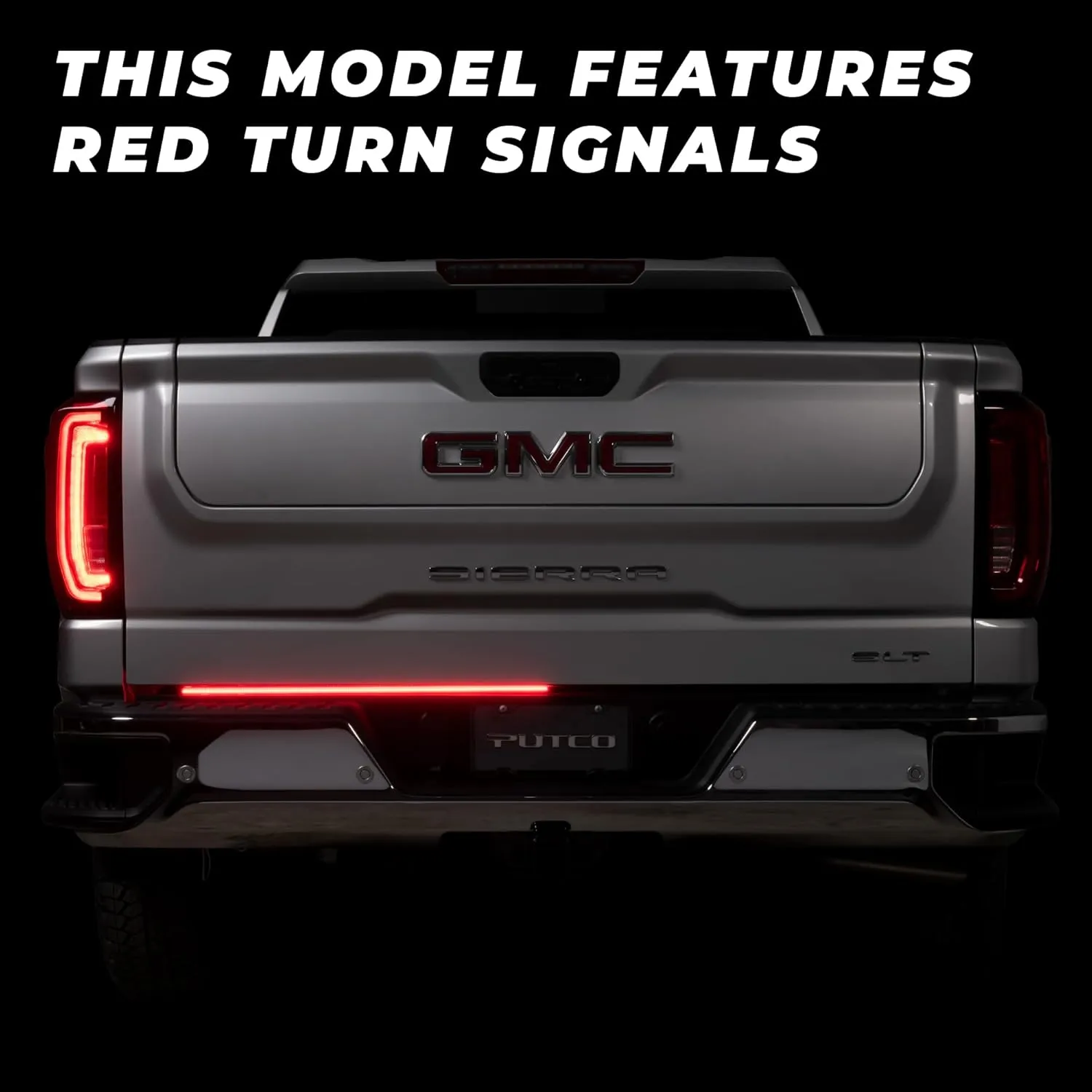 Putco 48" Blade LED Tailgate Light Bar Red/White LEDs & Plug-N-Play Quick Connect Harness - Fits Chevy Colorado, GMC Canyon 2015-2022 / Toyota Tacoma 2016-2026/ Jeep Gladiator 2020-2026