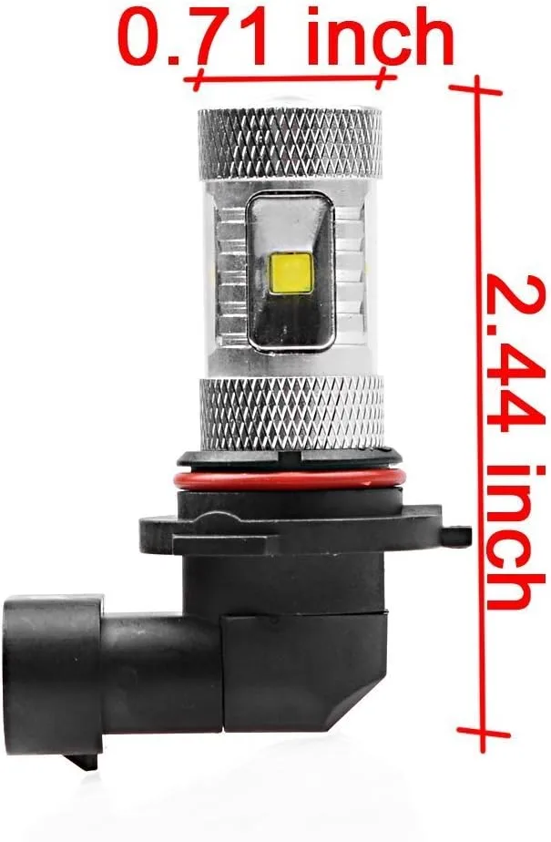 Putco 259006W Optic 360 9006 High Power LED Fog Lamp Bulb
