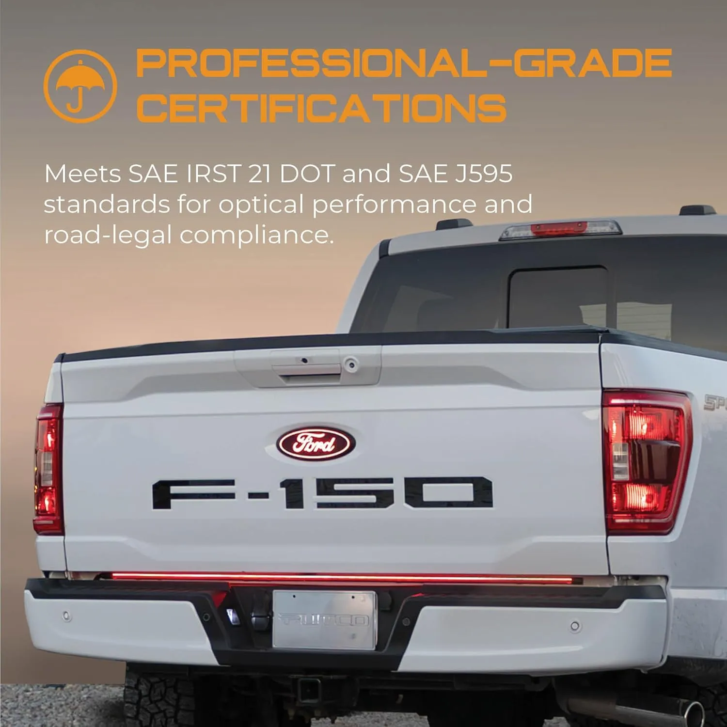 PUTCO Blade/Switch Blade LED Tailgate Light Bar