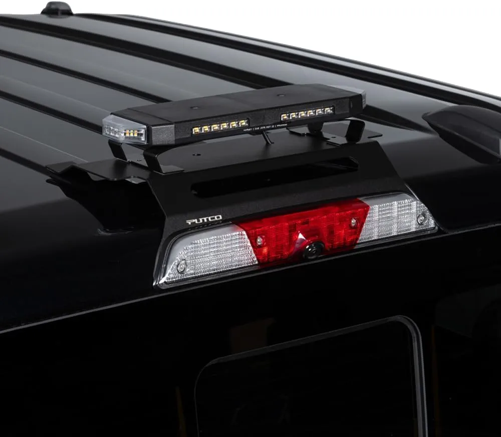 Putco 950001 Hornet Safety Light Third Brake Light Mounting Bracket - Fits 2015-2025 Ford F-150 and 2017-2025 Ford Super Duty