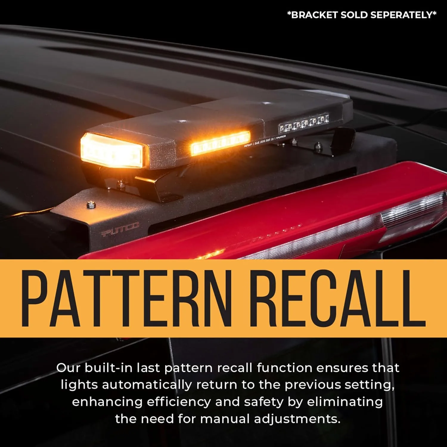 Putco Hornet 950116 16 in LED Light Bar - Amber