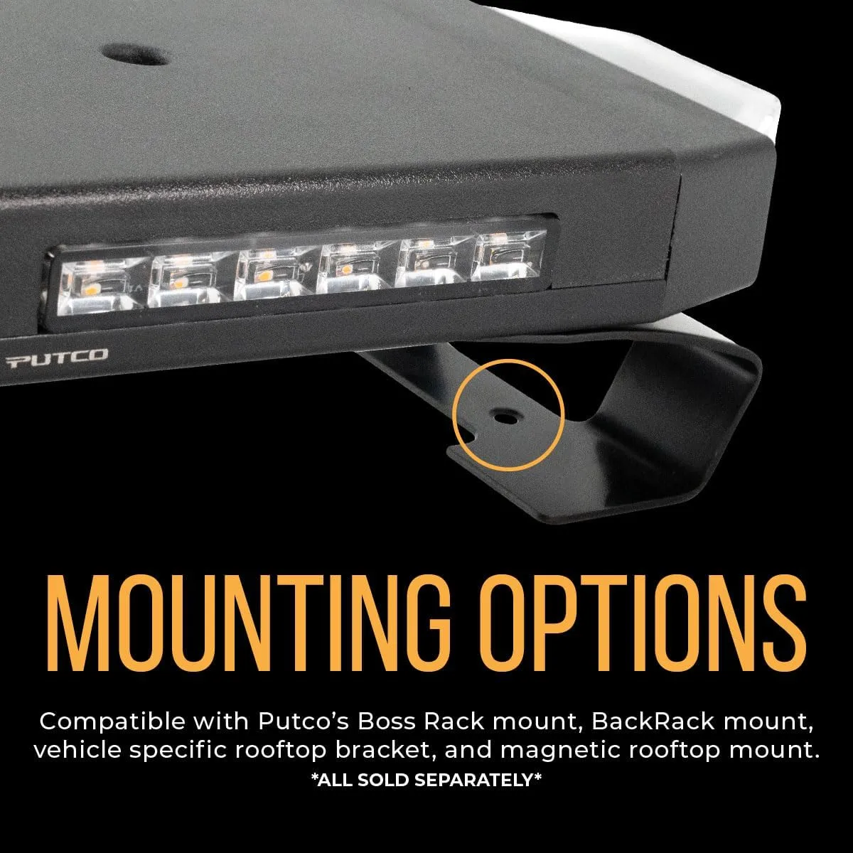 Putco Hornet 950116 16 in LED Light Bar - Amber