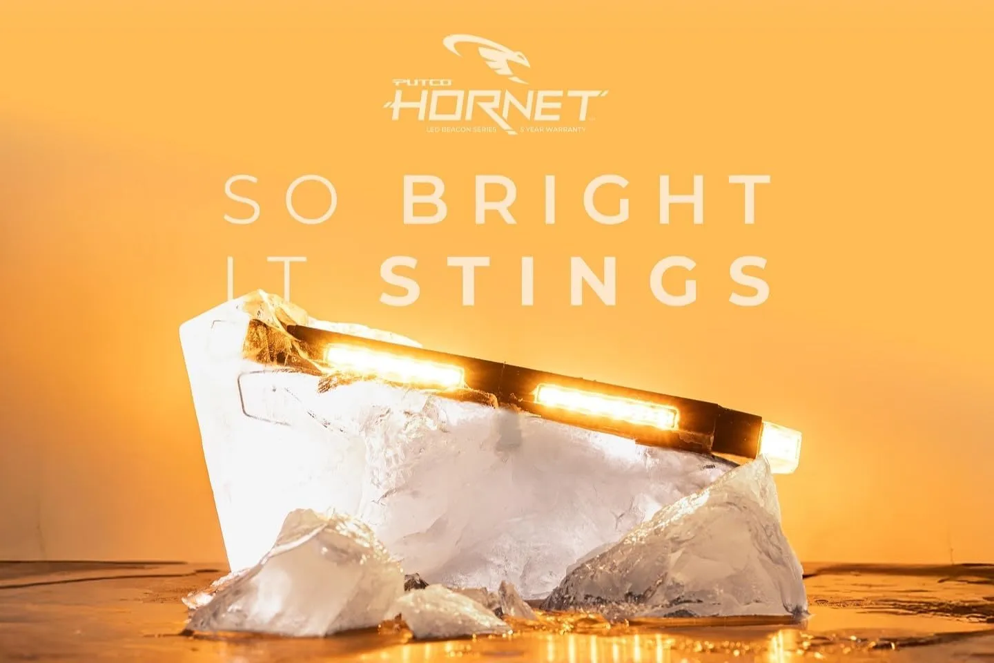 Putco Hornet 950116 16 in LED Light Bar - Amber
