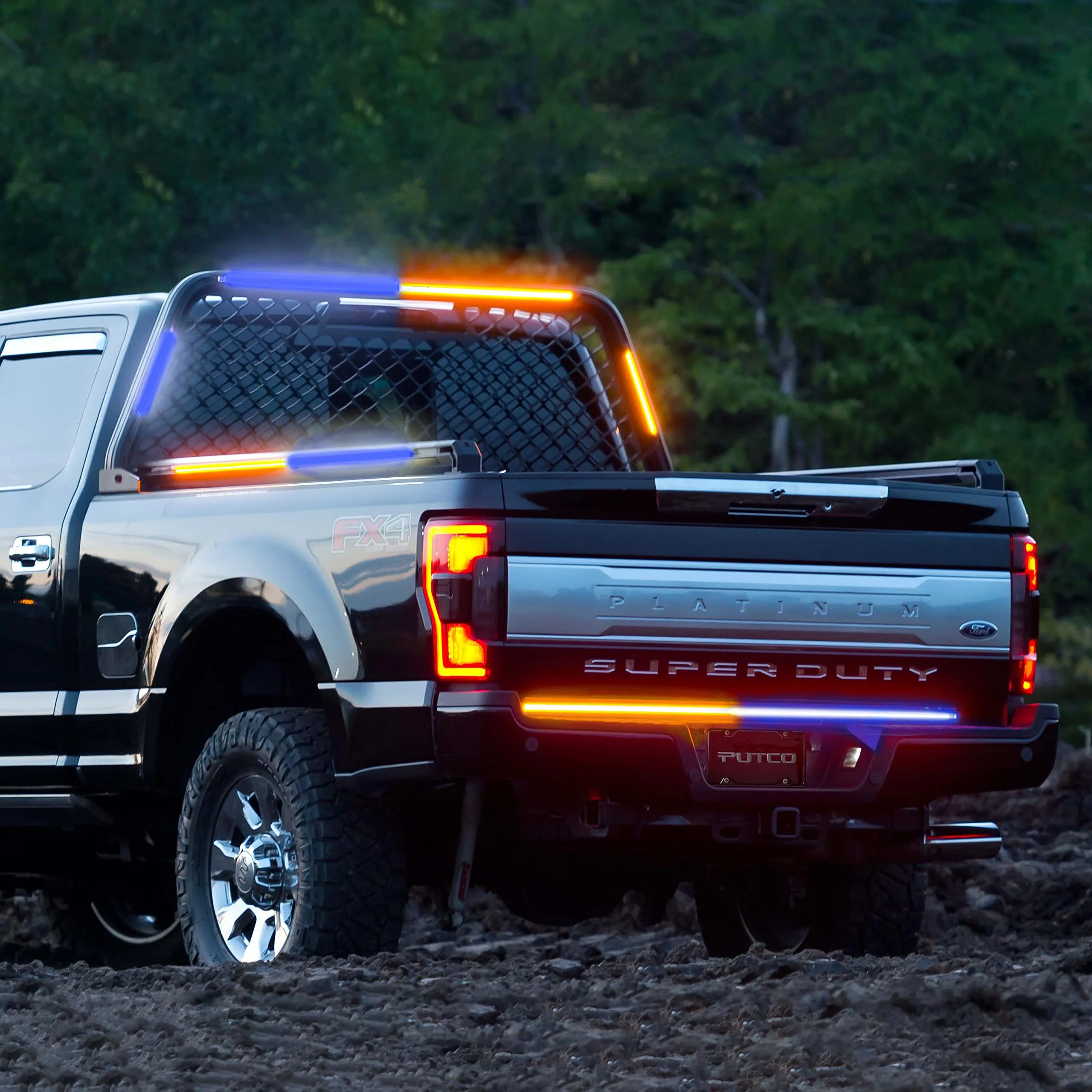Putco 9301060 Work Blade Led Light Bar Amber and Blue
