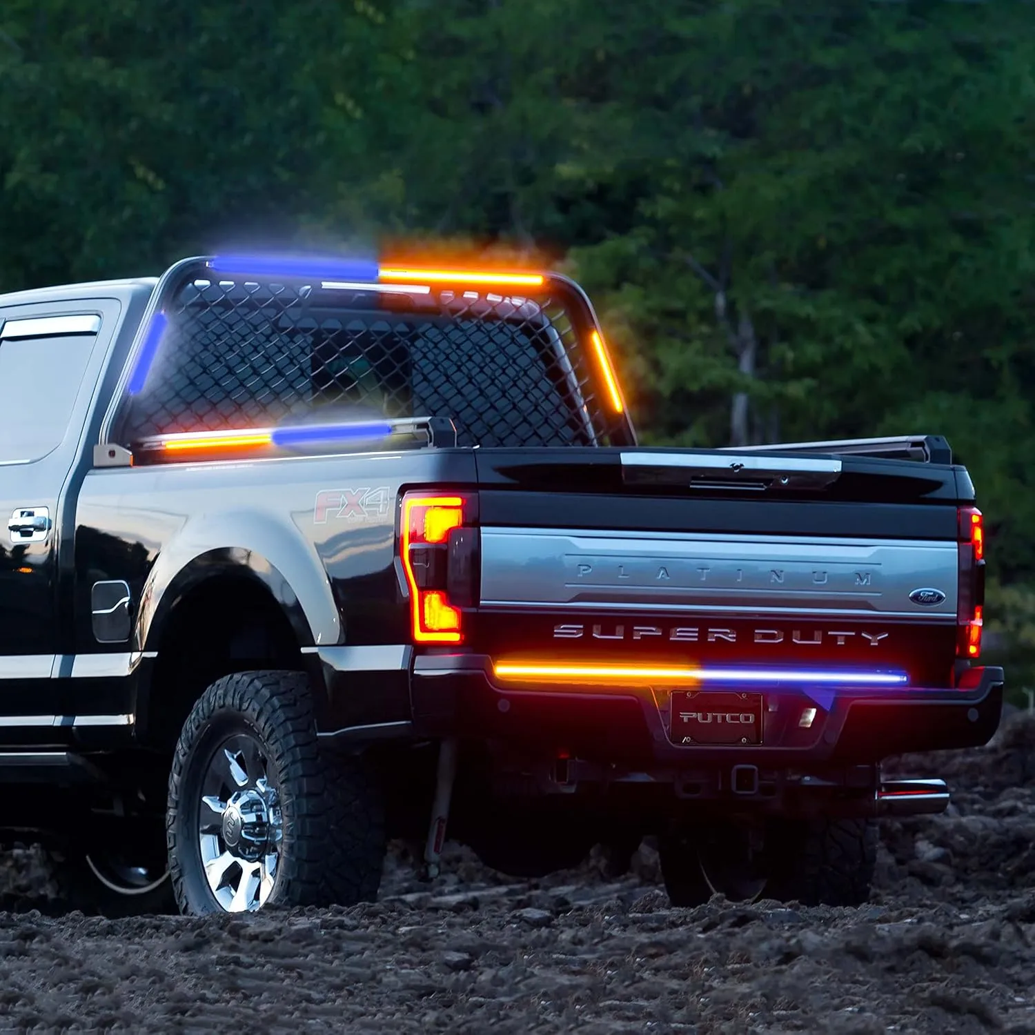 Putco 9301060 Work Blade Led Light Bar Amber and Blue