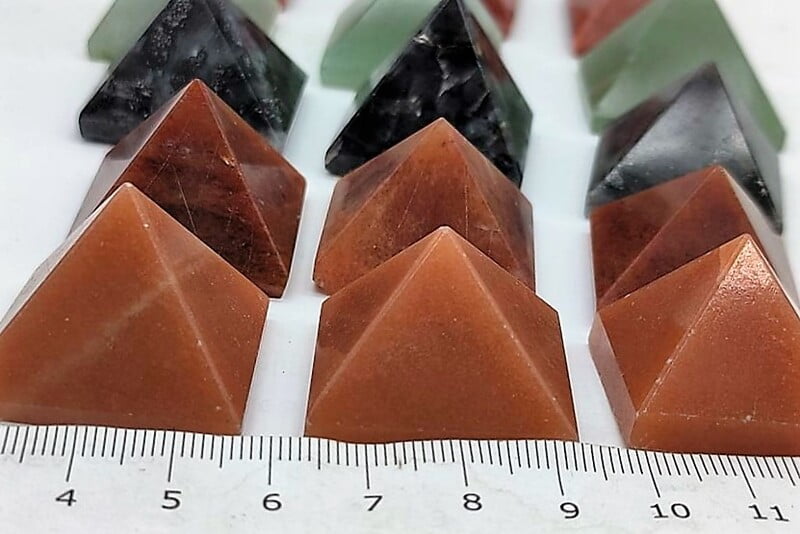 Orange Aventurine Mini Pyramid Orange Aventurine Mini Pyramid
