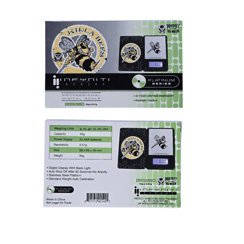 Scales Infiniti Protect Ya Neck Killa bees [0.01 X 50G]