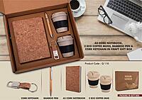 EcoSet 4: Set of A5 Cork notebook
