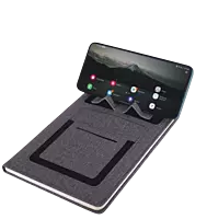 Gray Notebook Gift set: Multifunction Notebook With Classy Metal Pen