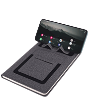 Gray Notebook Gift set: Multifunction Notebook With Classy Metal Pen