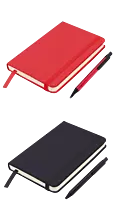 Classic Notebook Gift set: A5 Elastic Notebook With Flat Pen