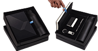 Compact 5 Pc Black Gift Set: