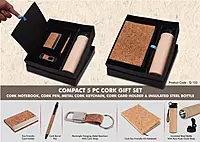 Compact 5 Pc Cork Gift Set: