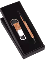 Compact 2 Pc Cork Gift Set: