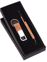 Compact 2 Pc Cork Gift Set:
