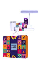 Celebration Set of 5: Rechargeable Lamp with Tumbler