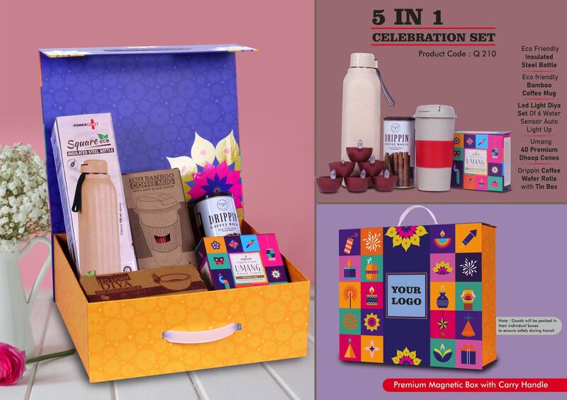 Celebration Set of 5: Square Eco Insulated Bottle