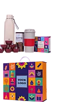 Celebration Set of 5: Square Eco Insulated Bottle