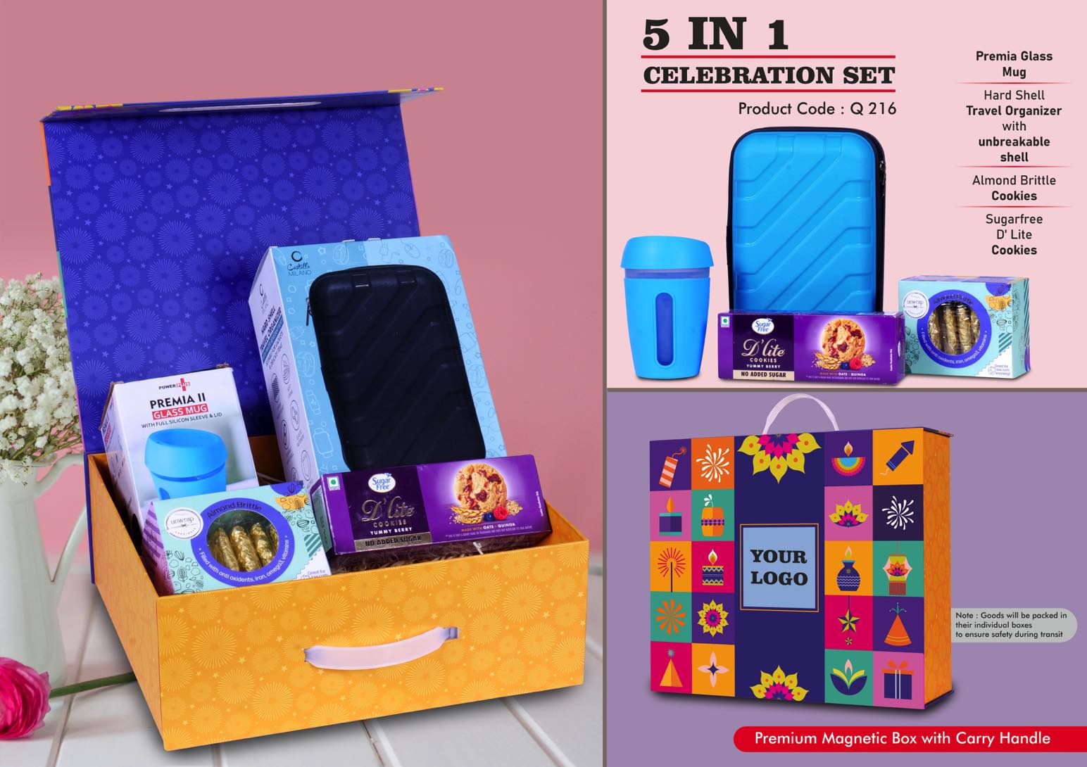 Celebration Set of 4: Sugarfree D’Lite Cookies,