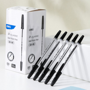 DELI Q6 CLASSIC BALL-POINT PEN 0.7MM BLK